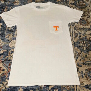 DRAKE Waterfowl Lab T-Shirt Short Sleeve Round Neck Pocket TN Vols S